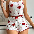 Comfy Stretchy Women's Shorts Set