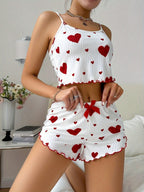 Comfy Stretchy Women's Shorts Set