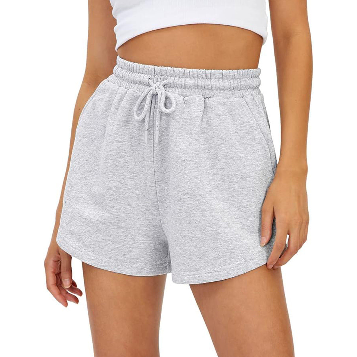 High Waist Leisure Sports Loose Shorts