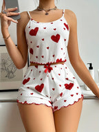Comfy Stretchy Women's Shorts Set