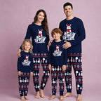 Llama Polar Bear Family Matching Christmas Pajamas Set