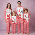 New Christmas Plaid Print Matching Family Pajamas Set
