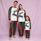Christmas Deer Plaid Cozy Pajamas