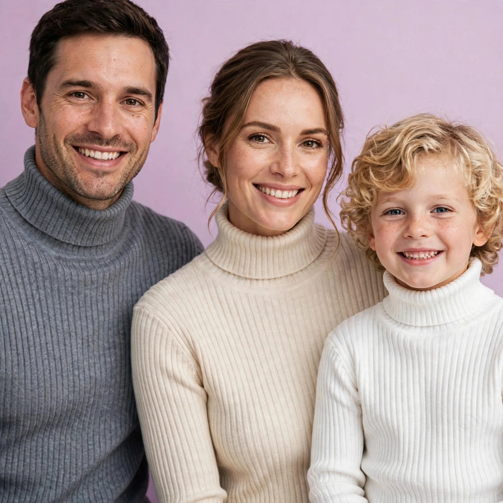 Turtleneck Knitted Sweaters
