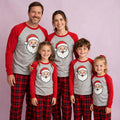 Cute Santa Claus Long-Sleeved Pajamas Set