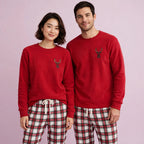 Fireside Fleece Matching Pajamas for Couple