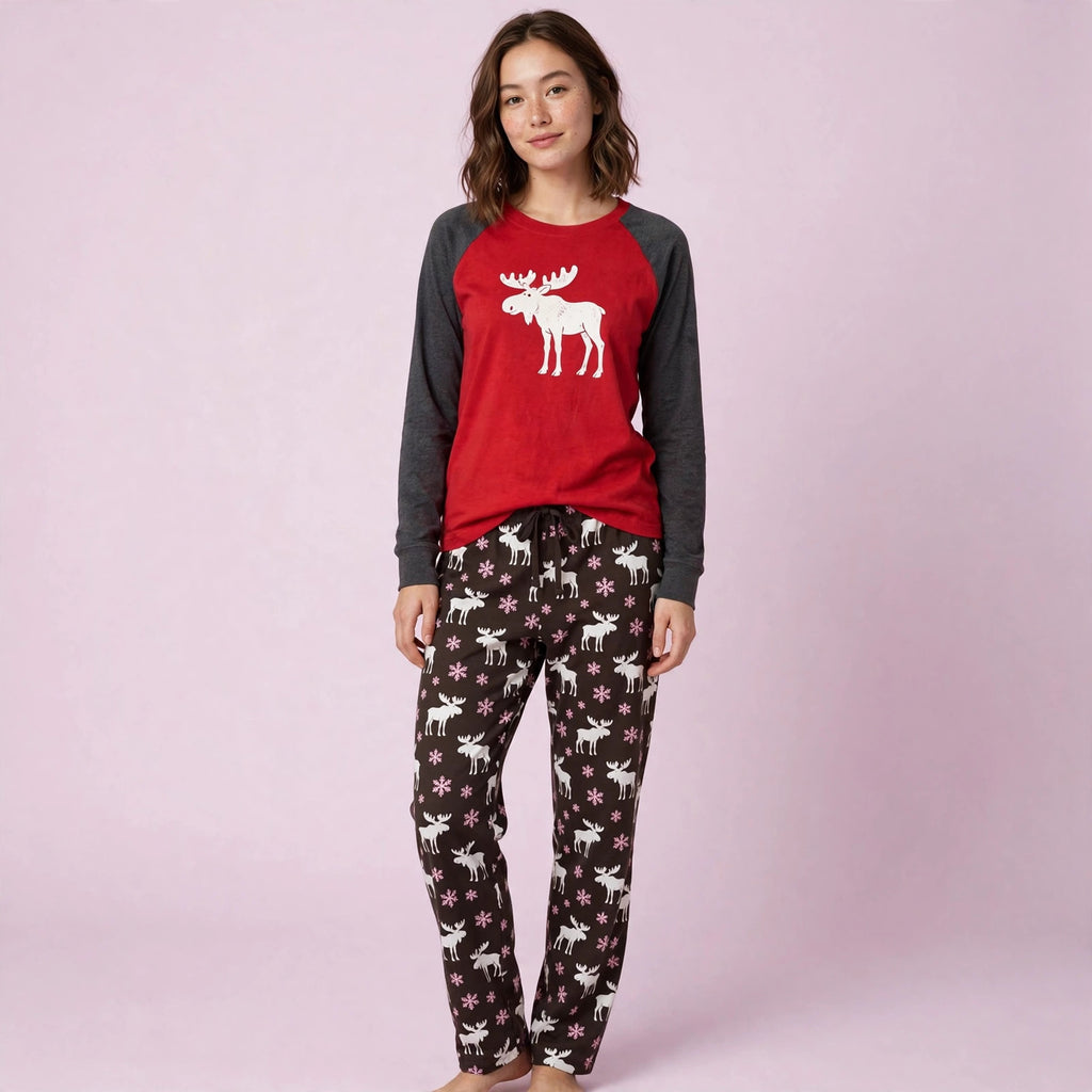 Christmas Reindeer Pajama Set For Men