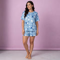 Summer Large Size Sweat Absorbent T Shirt And Shorts Set