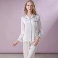 Women Silk Sleep Pajamas Set